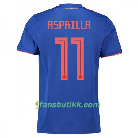 Fotball-VM 2018 Colombia drakt Asprilla 11 Bortetrøye